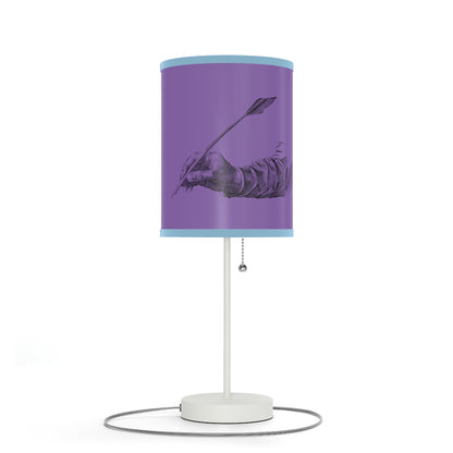 Lamp on a Stand, US|CA plug: Writing Lite Purple