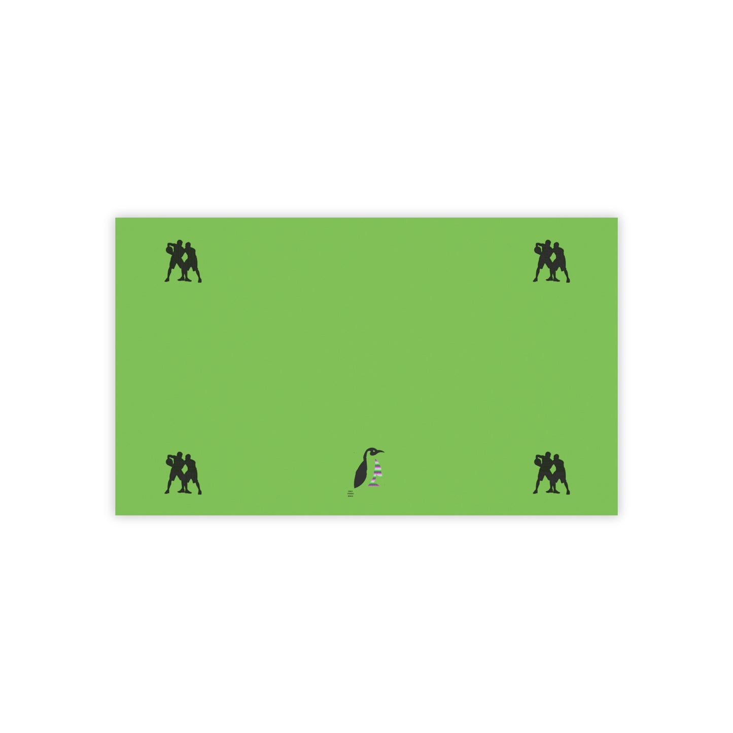 Post-it® Note Pads: Basketball Green