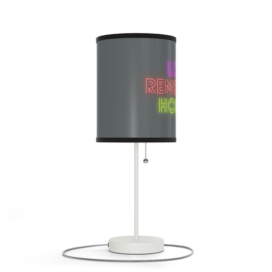 Lamp on a Stand, US|CA plug: Lost Remember Honor Dark Grey