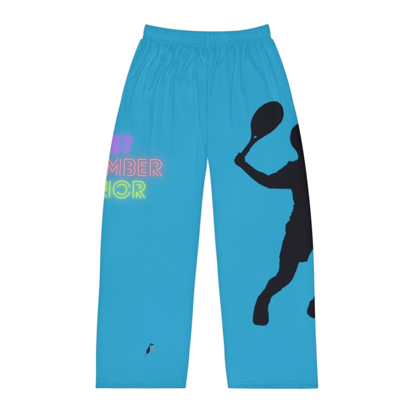 Men's Pajama Pants: Tennis Turquoise