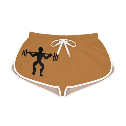 Women's Relaxed Shorts: Weightlifting Lite Brown