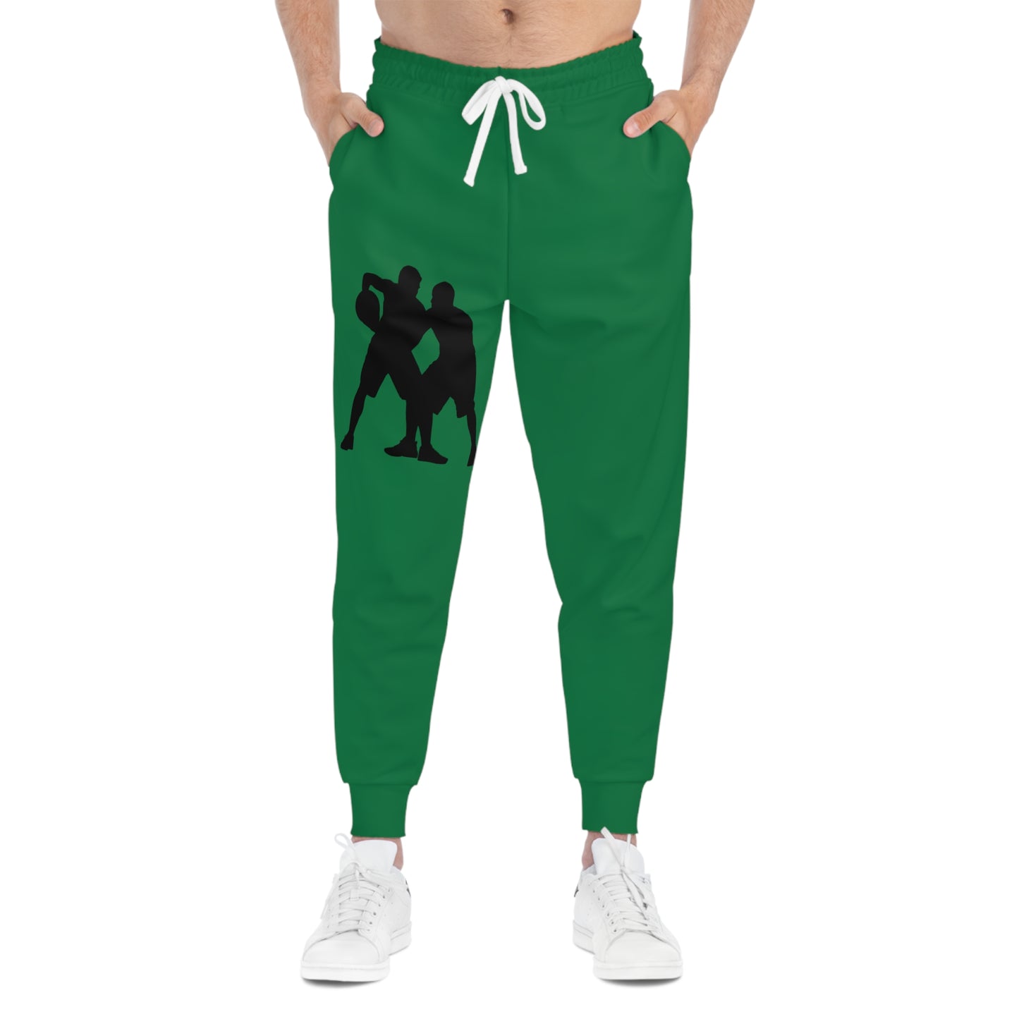 Athletic Joggers: Basketball Dark Green