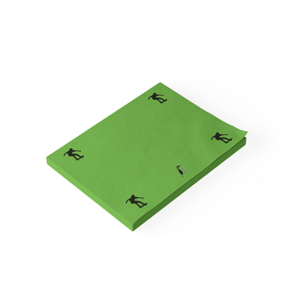 Post-it® Note Pads: Skateboarding Green