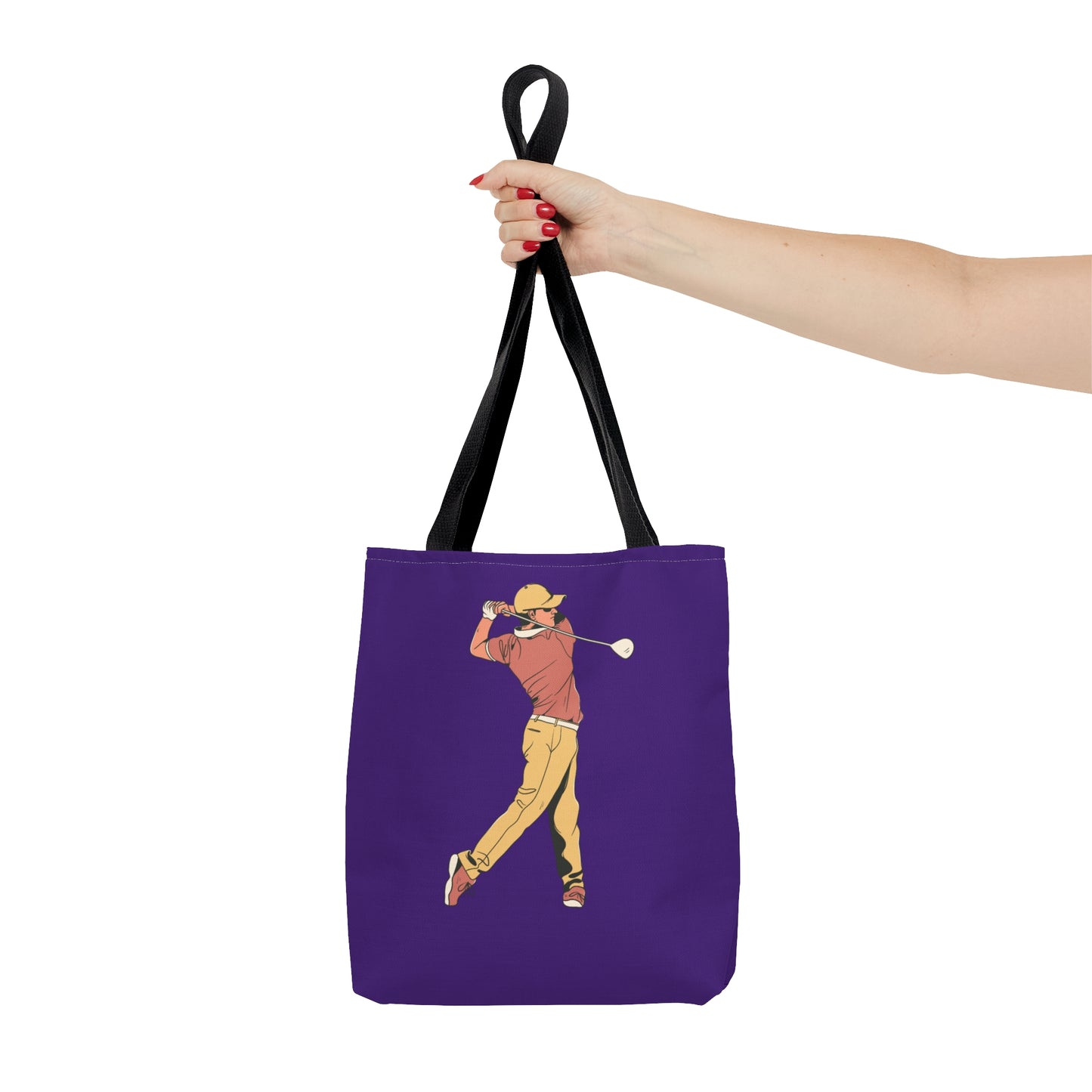 Tote Bag: Golf Purple