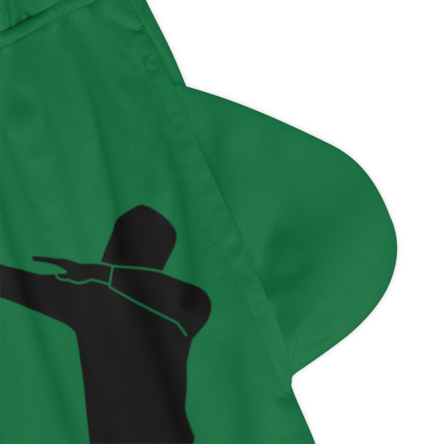 Basketball Rib Shorts: Dance Dark Green