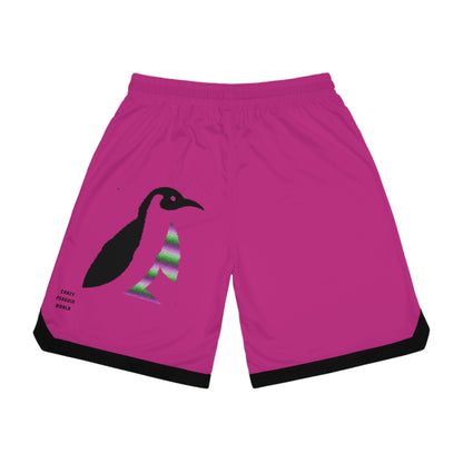 Basketball Rib Shorts: Lost Remember Honor Pink