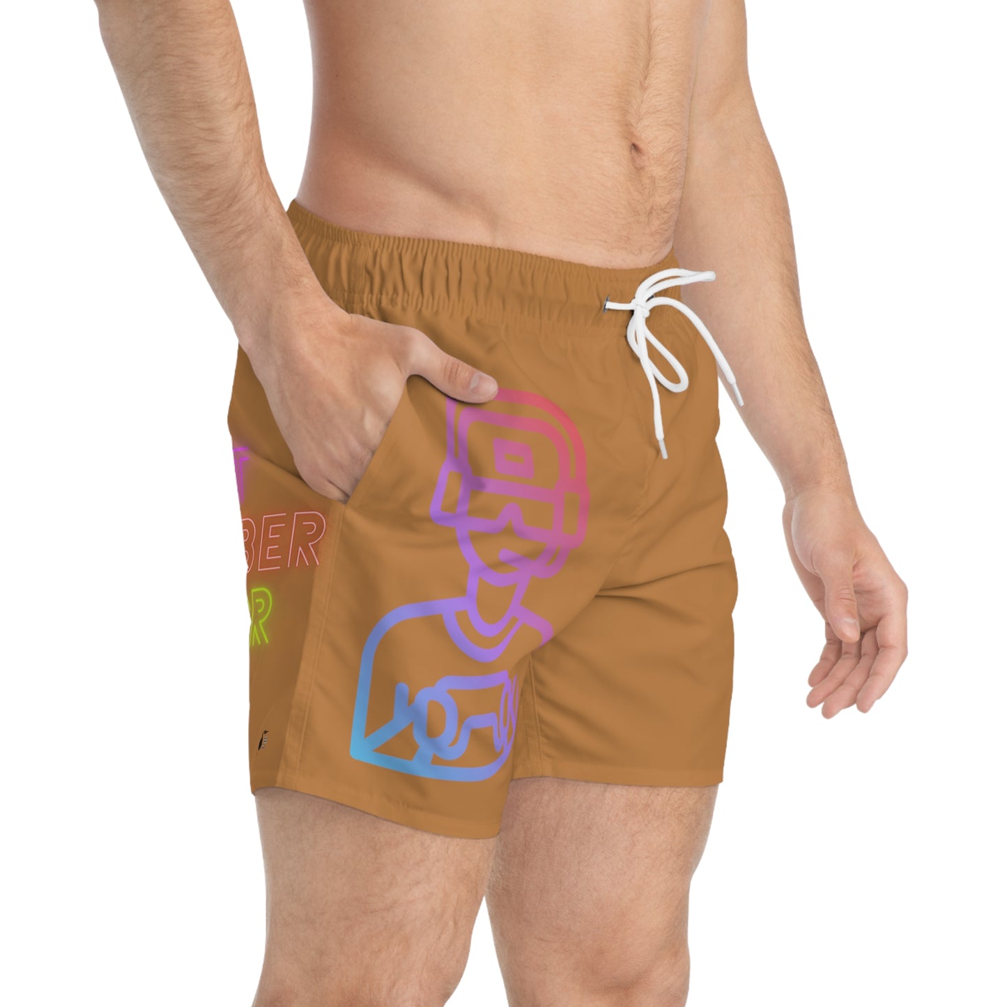 Swim Trunks: Gaming Lite Brown