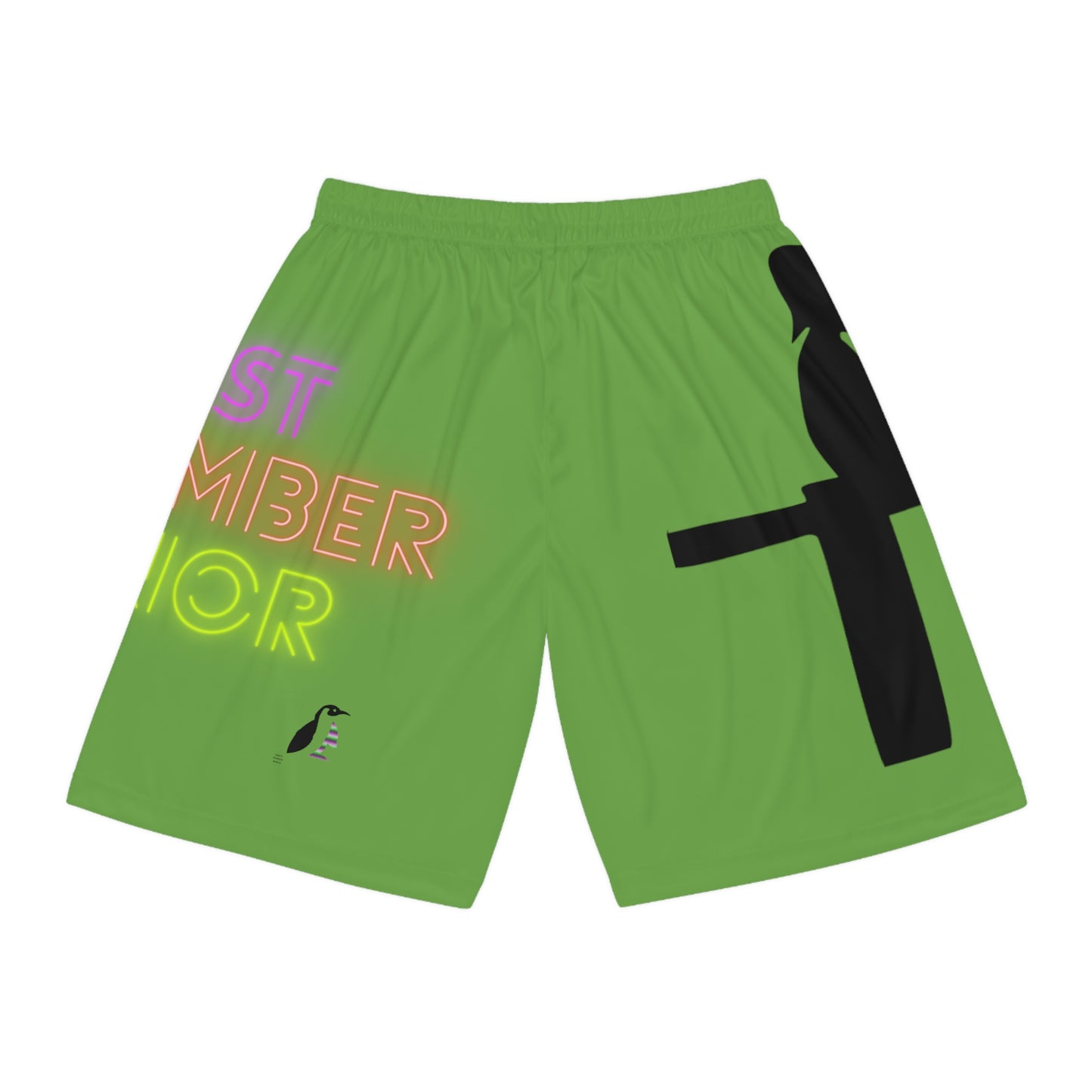 Basketball Shorts: Fishing Green