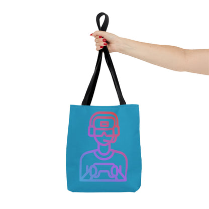 Tote Bag: Gaming Turquoise