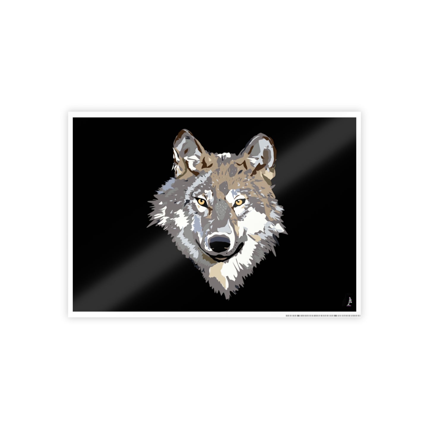 Gloss Posters: Wolves Black
