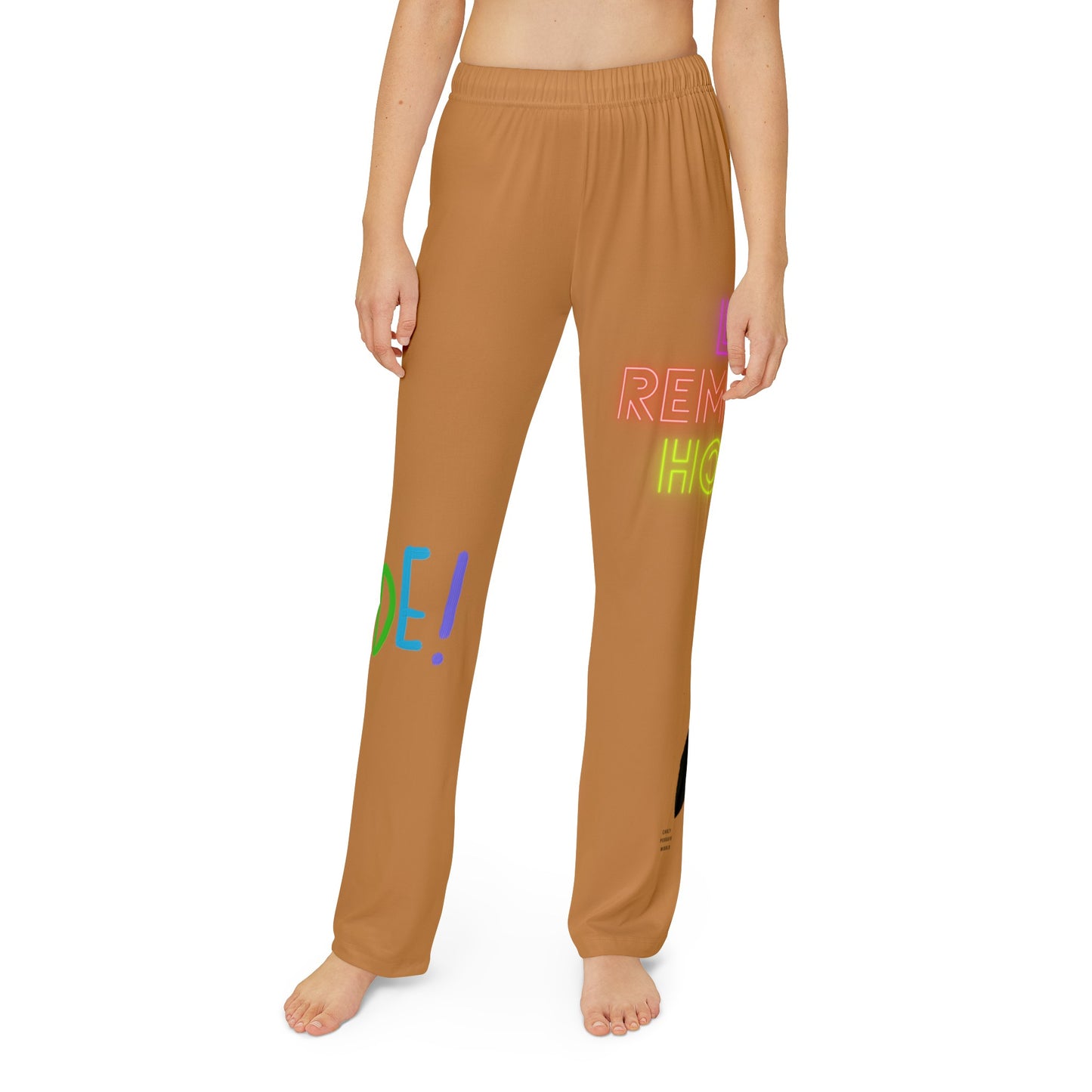 Pajama na pantalon ng mga bata: LGBTQ Pride Lite Brown 