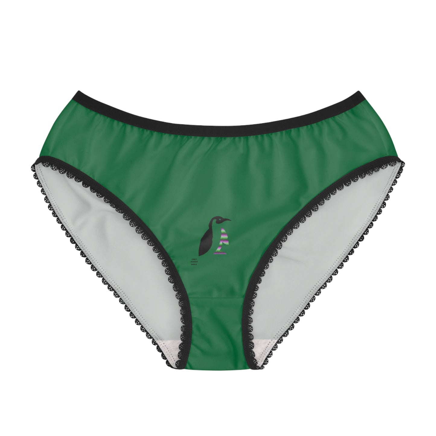 Women's Briefs: Weightlifting Dark Green