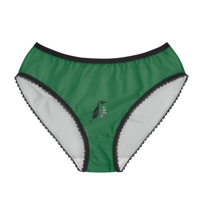 Women's Briefs: Weightlifting Dark Green