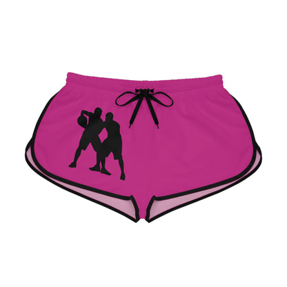 Women's Relaxed Shorts: Basketball Pink