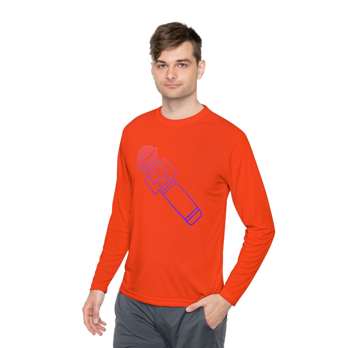 Lightweight Long Sleeve Tee: Music #1