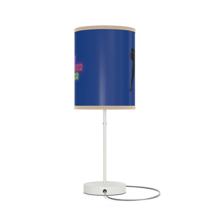 Lamp on a Stand, US|CA plug: Basketball Dark Blue