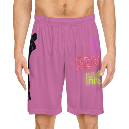 Basketball Shorts: Dance Lite Pink