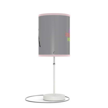 Lamp on a Stand, US|CA plug: Soccer Grey