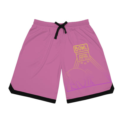 Basketball Rib Shorts: Bowling Lite Pink