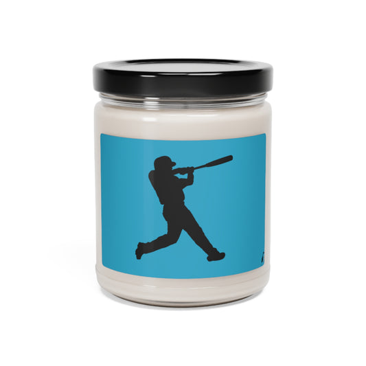Scented Soy Candle, 9oz: Baseball Turquoise