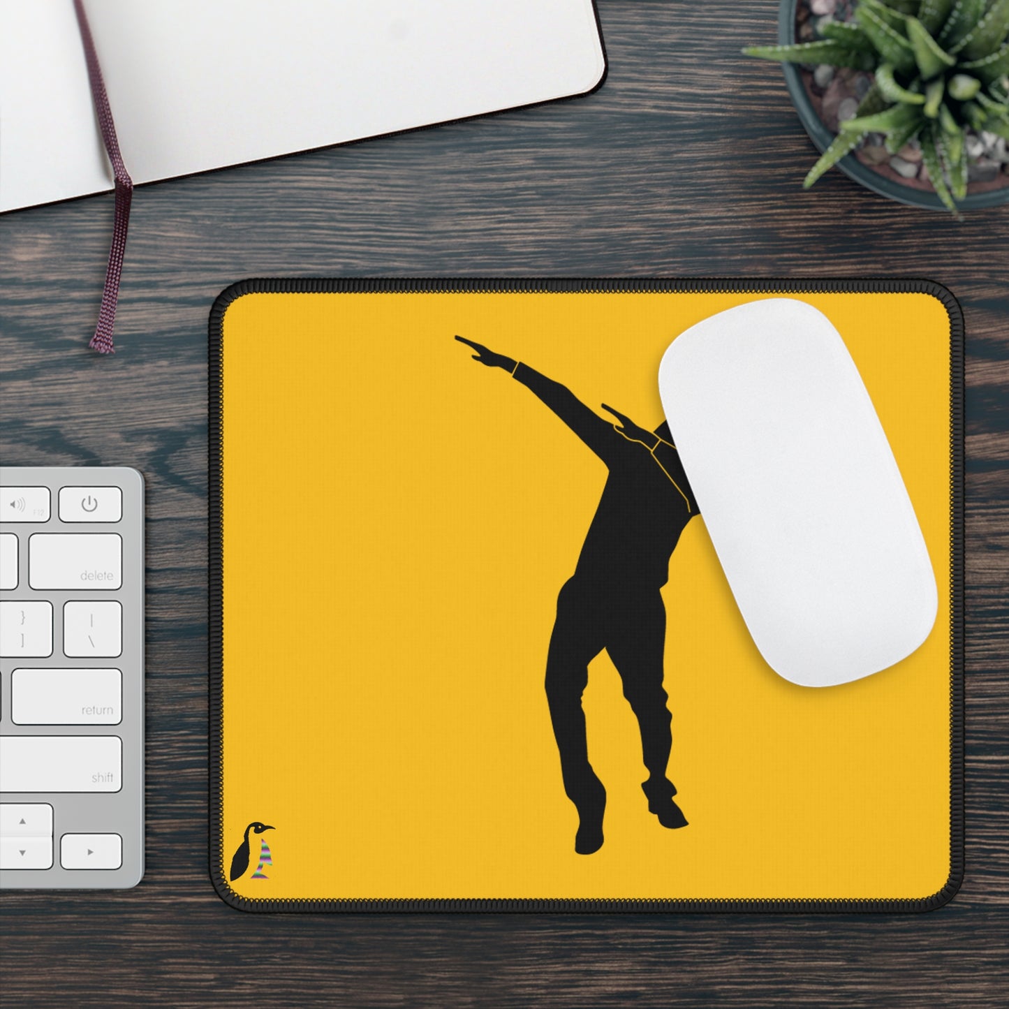 Gaming Mouse Pad: Dance Yellow