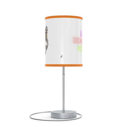 Lamp on a Stand, US|CA plug: Wolves White