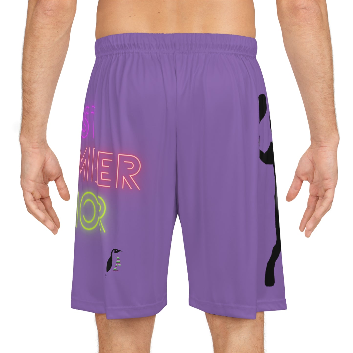 Basketball Shorts: Tennis Lite Purple