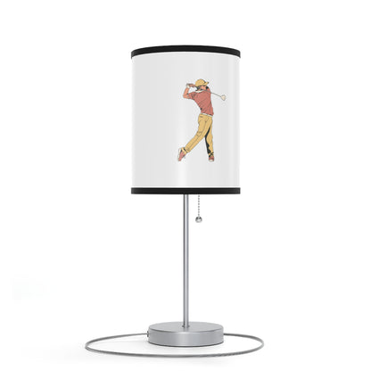 Lamp on a Stand, US|CA plug: Golf White 