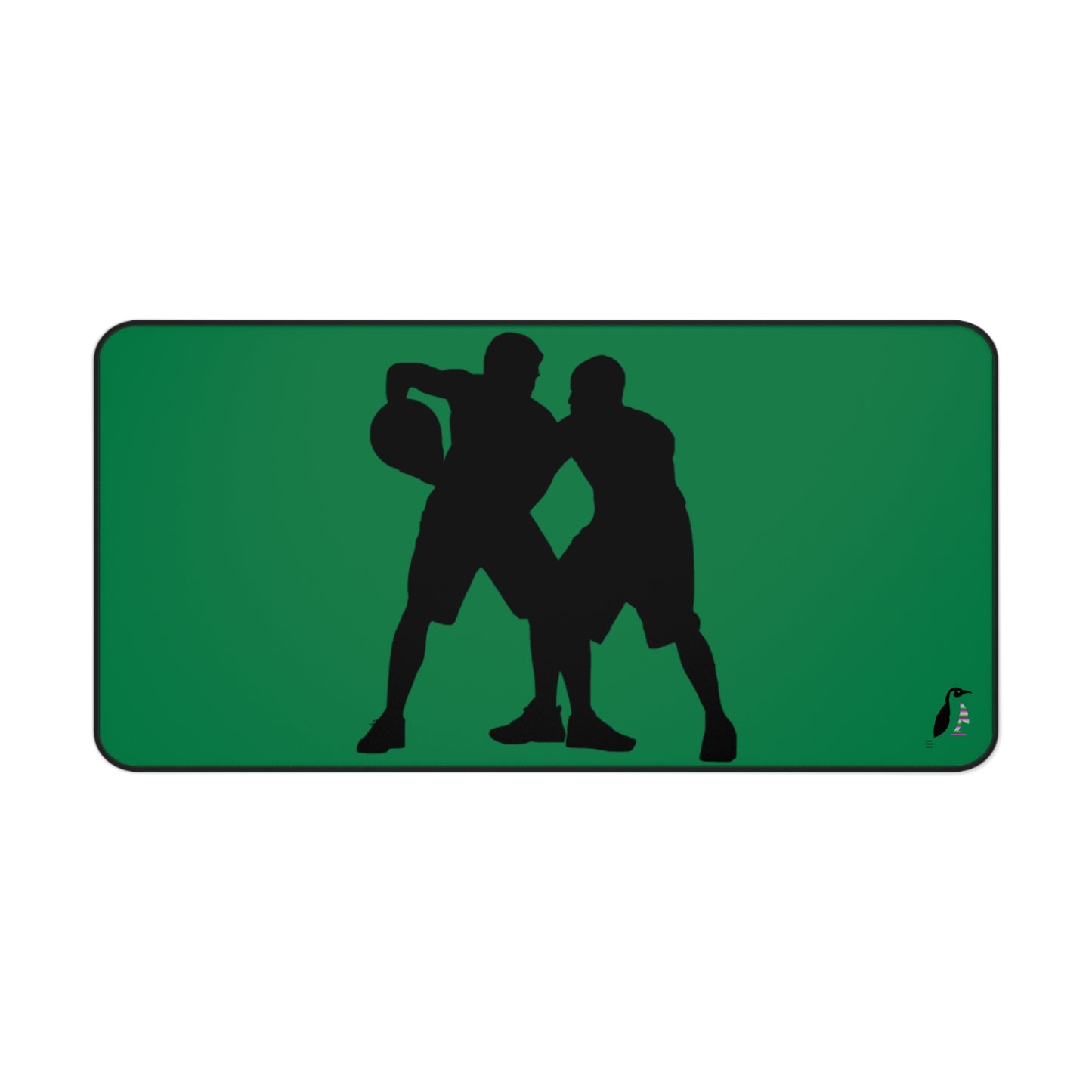 Desk Mat: Basketball Dark Green