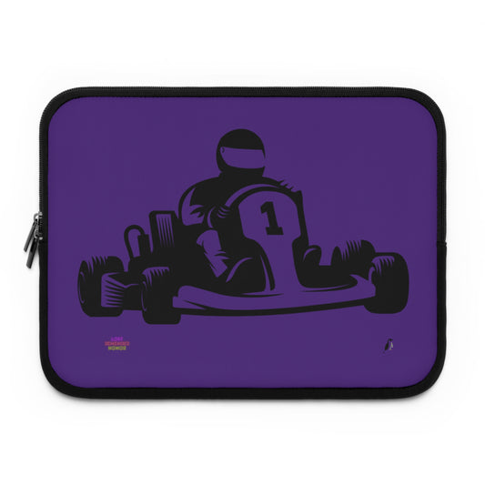 Laptop Sleeve: Racing Purple