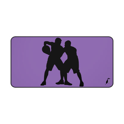 Desk Mat: Basketball Lite Purple