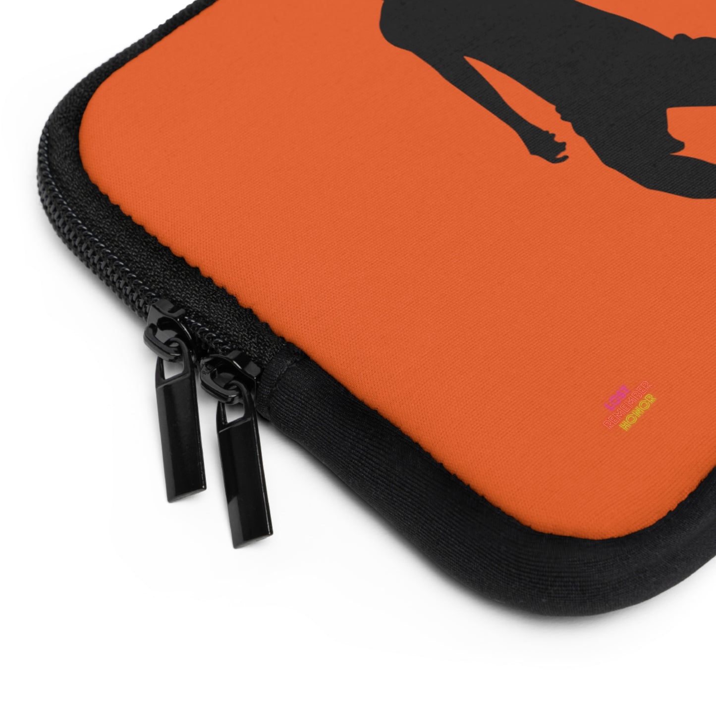 Laptop Sleeve: Soccer Orange