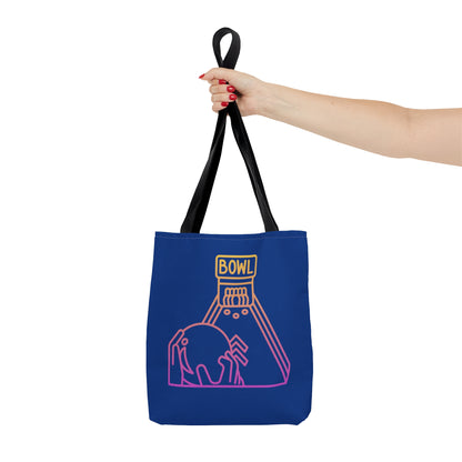 Tote Bag: Bowling Dark Blue