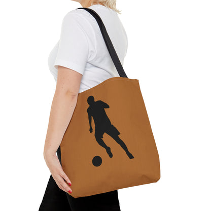 Tote Bag: Soccer Lite Brown