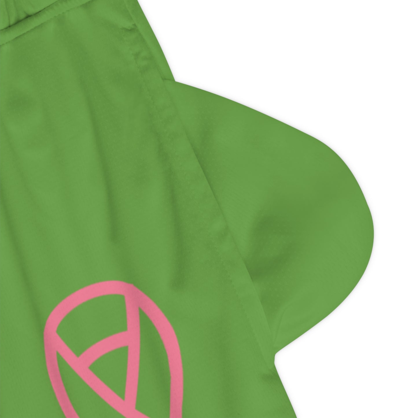 Basketball Rib Shorts: Fight Cancer Green