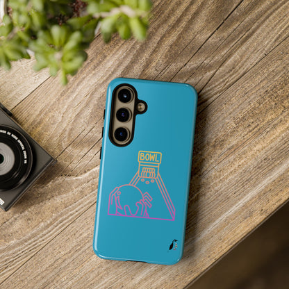 Tough Cases (for Samsung & Google): Bowling Turquoise