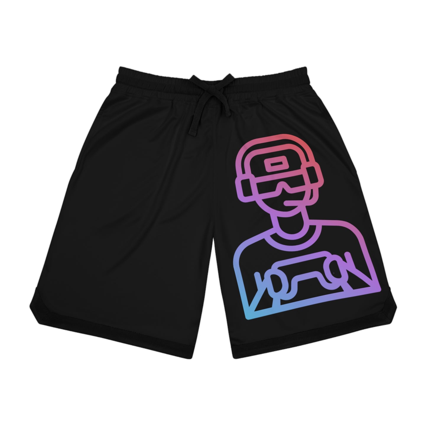 Basketball Rib Shorts: Gaming Black