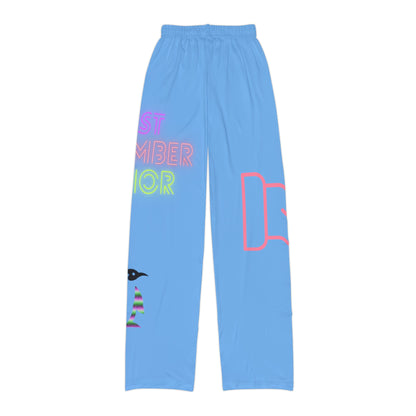 Kids Pajama Pants: Fight Cancer Lite Blue