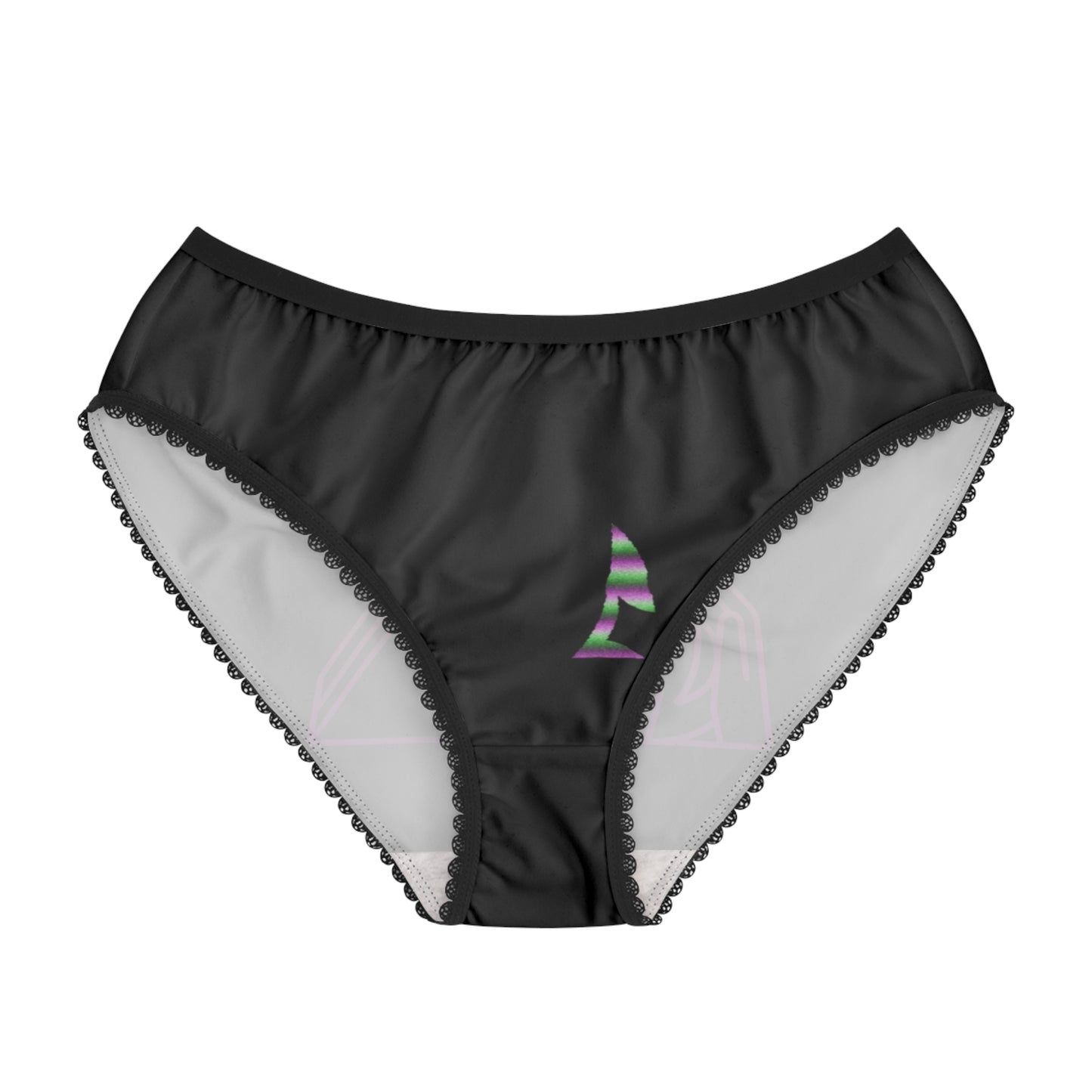 Women's Briefs: Bowling Black