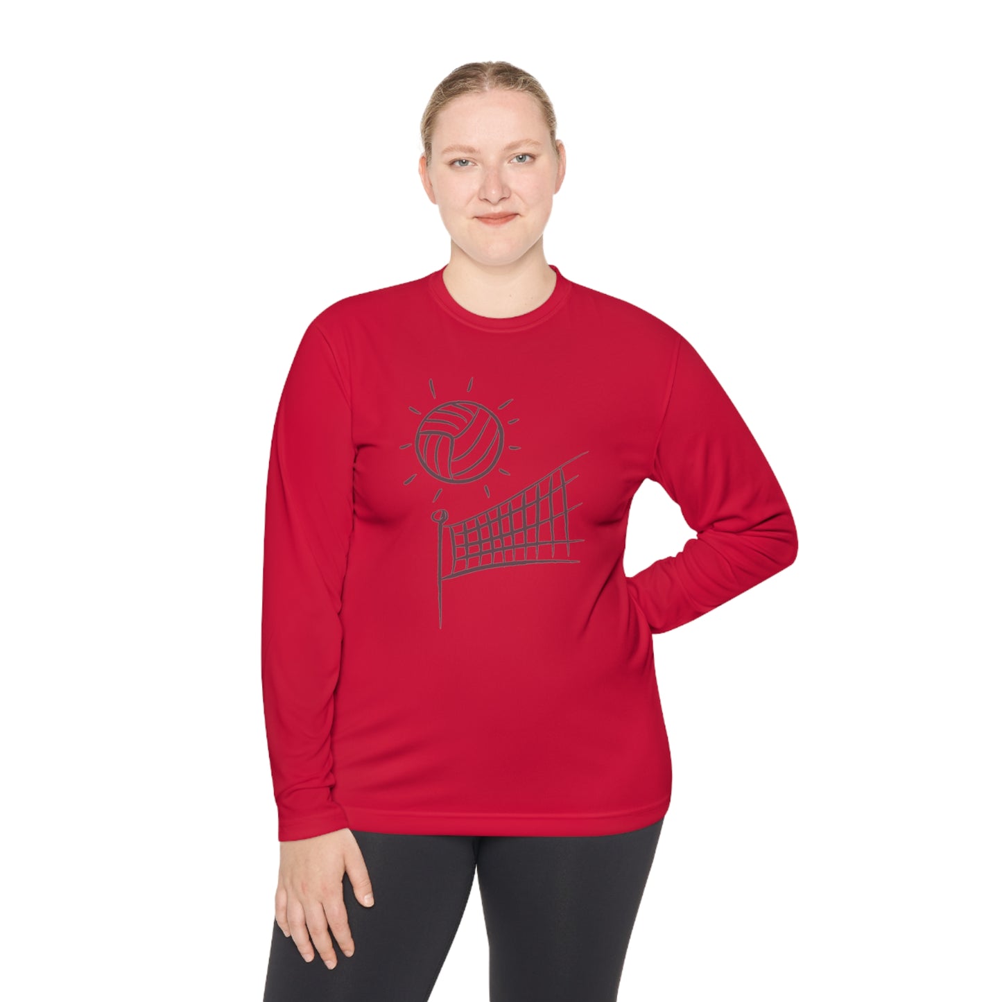 Lightweight Long Sleeve Tee: Volleyball #2