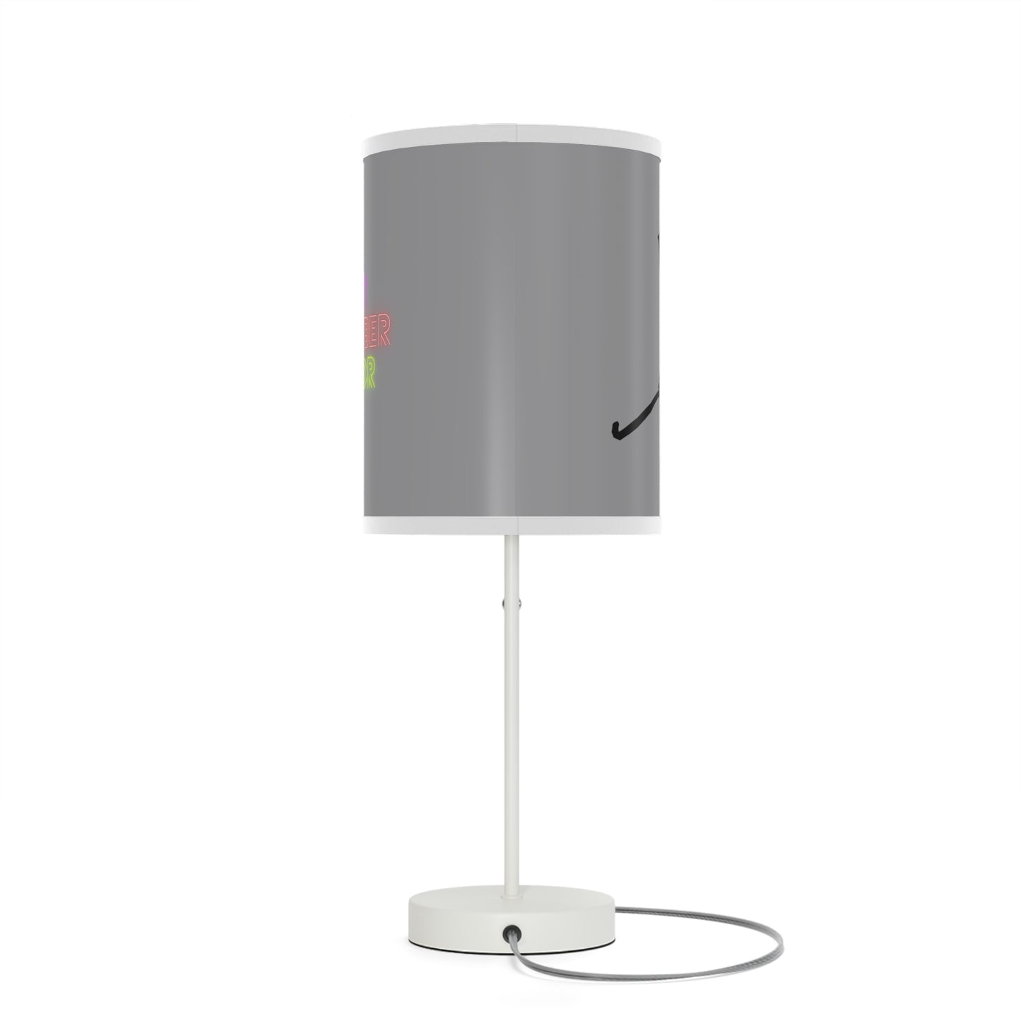 Lamp on a Stand, US|CA plug: Hockey Grey