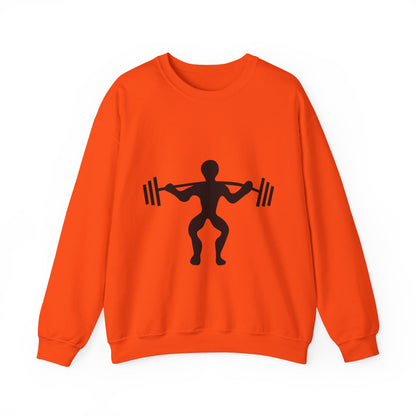 Heavy Blend™ Crewneck Sweatshirt: Weightlifting #1