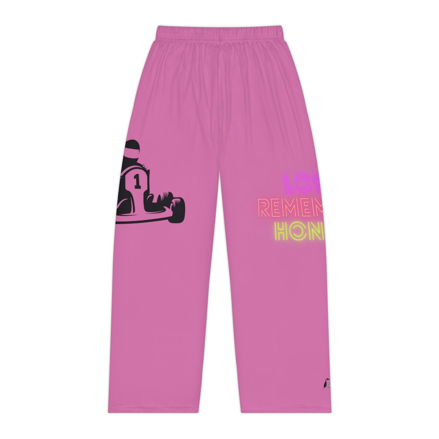 Pambabaeng Pajama Pants: Racing Lite Pink