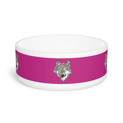 Pet Bowl: Wolves Pink