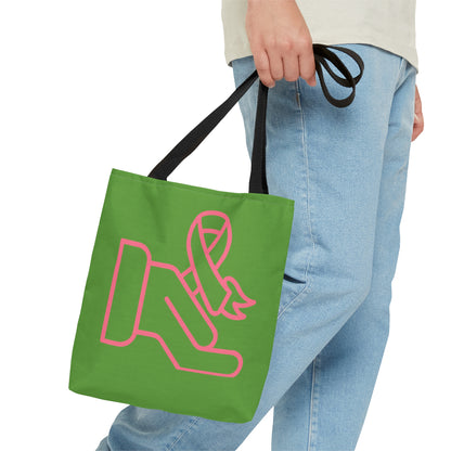 Tote Bag: Fight Cancer Green