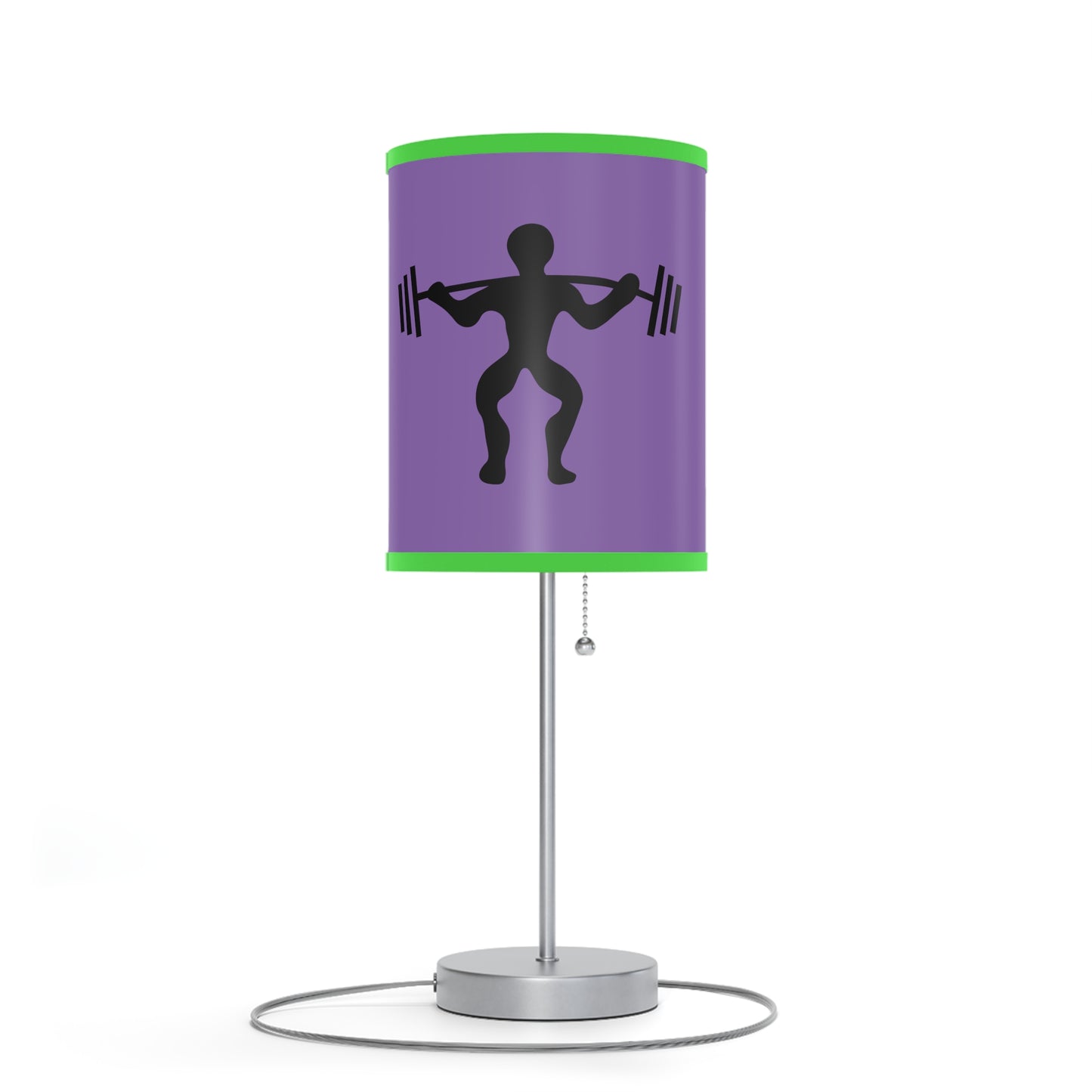 Lamp on a Stand, US|CA plug: Weightlifting Lite Purple