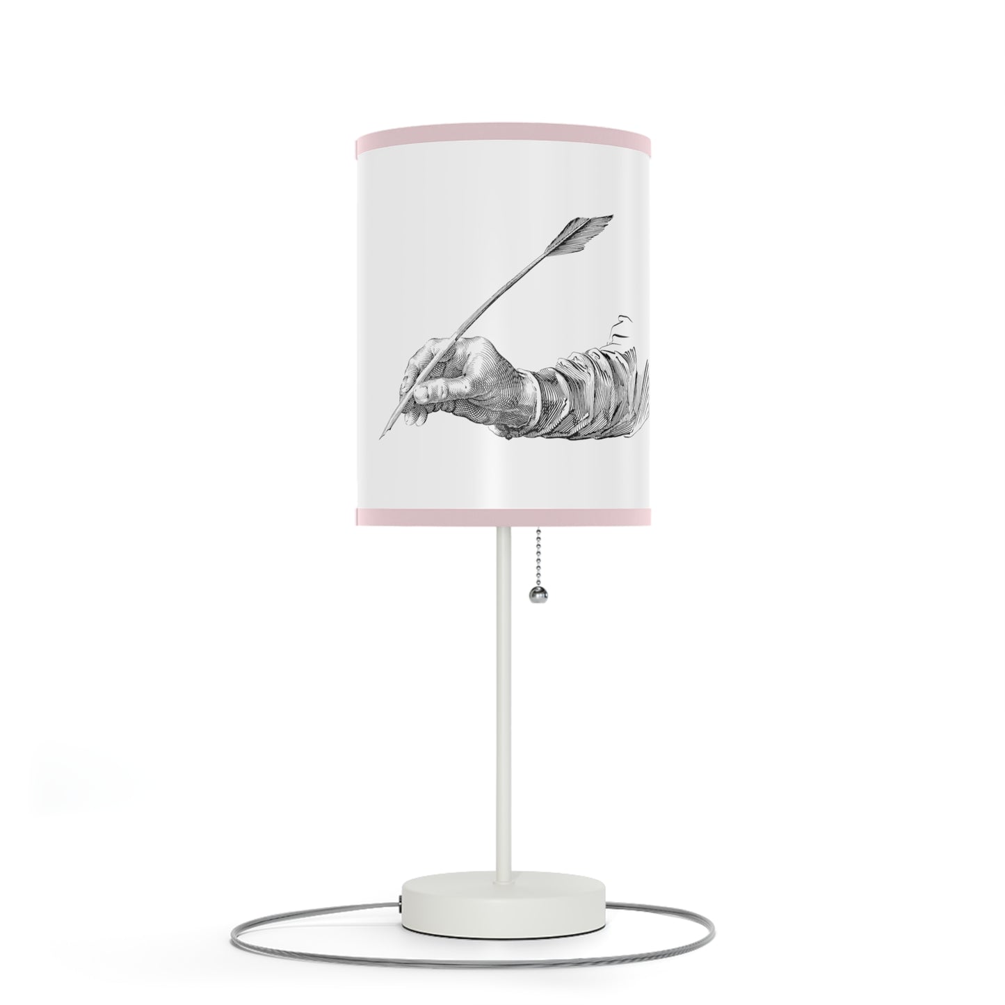 Lamp sa isang Stand, US|CA plug: Writing White 