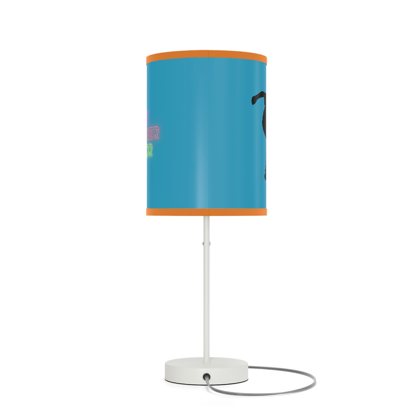 Lamp on a Stand, US|CA plug: Skateboarding Turquoise