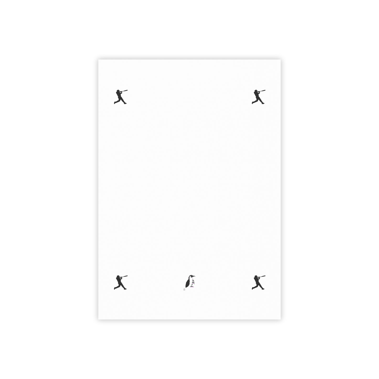 Post-it® Note Pads: Baseball White