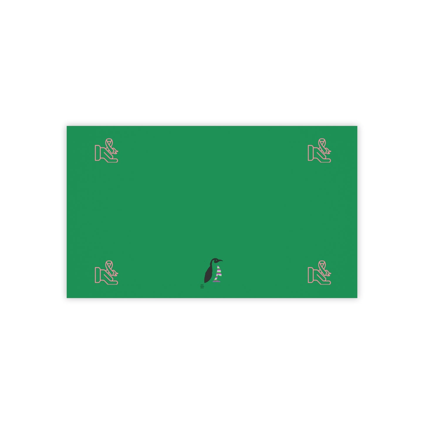 Post-it® Note Pads: Fight Cancer Dark Green